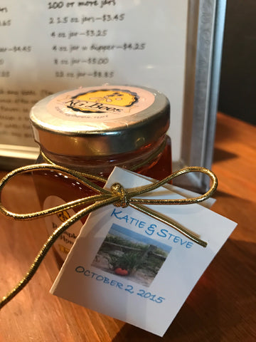 4 ounce honey gift for receptions, showers or group gifts